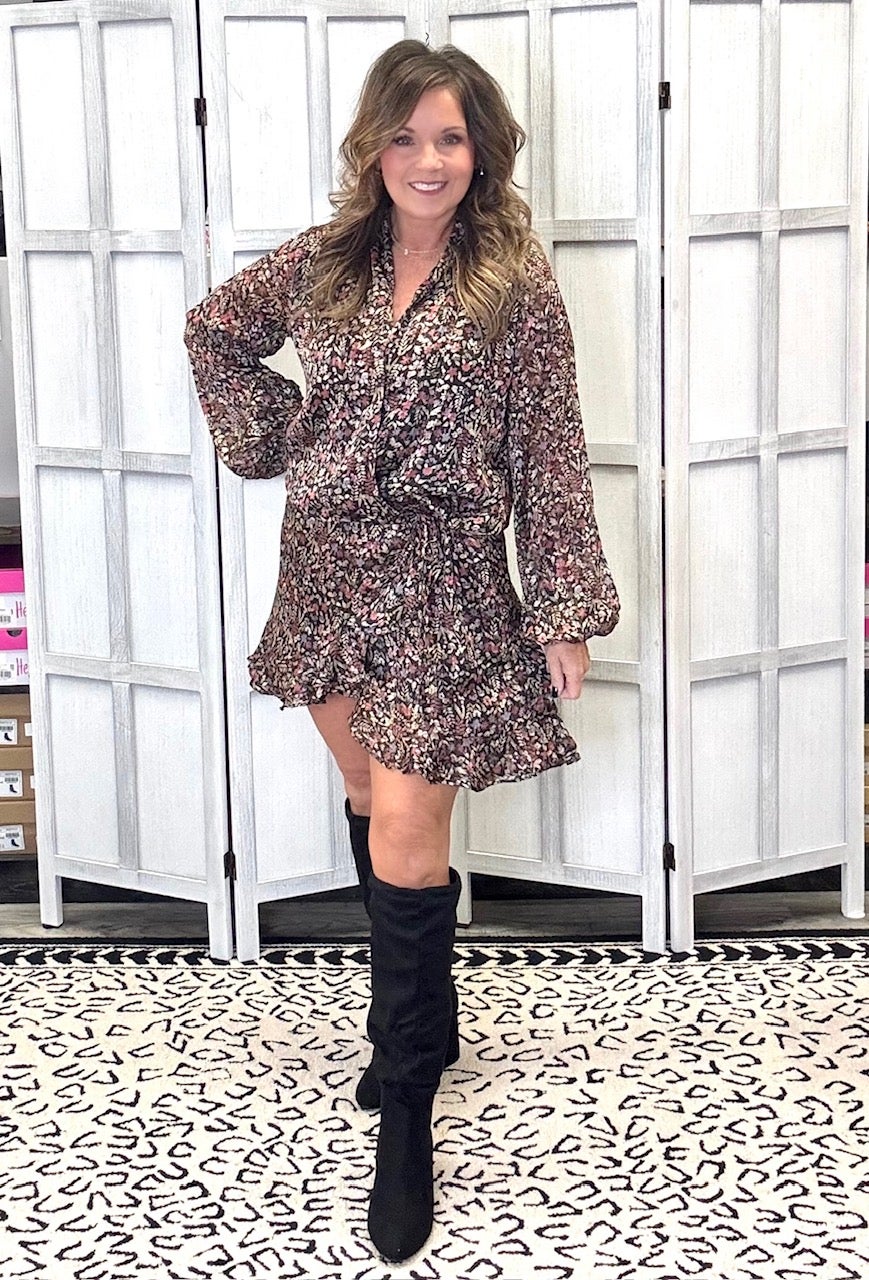 A Midnight Walk Jumpsuit | The Jade Leopard Boutique